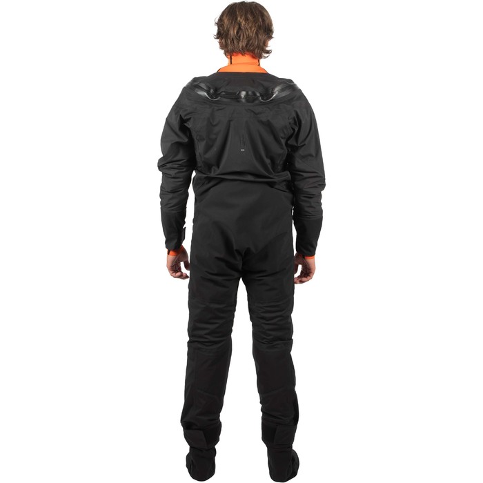 2024 Gul Hombres Code Zero Traje De Buceo Elstico Con Cremallera En U GM0368-B9 - Black